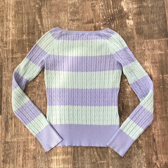 Aeropostale Pullover Cable Knit Sweater - Picture 2 of 5